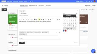 Add project in ProofHub