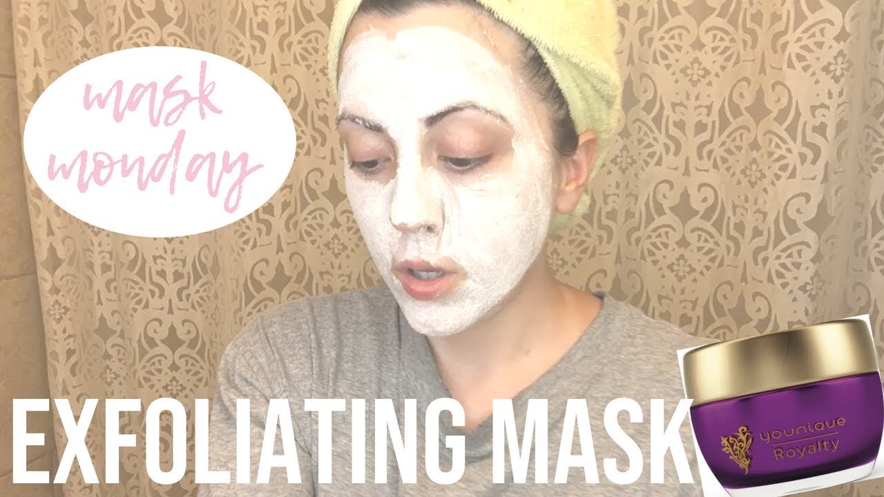 Younique Exfoliating Mask Review & Demo⎮ MASK MONDAY ⎮ xofancy YouTube