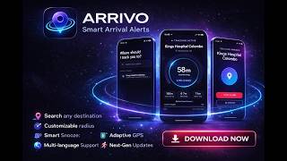 Arrivo – Smart Arrival Alert App | Never Miss Your Stop Again. screenshot 4