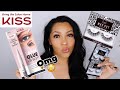 KISS LASH COUTURE MAX OUT limited edition + KISS CLEAR GLUE LINER | REVIEW