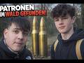Patronenhülsen auf WW2 Schlachtfeld gefunden