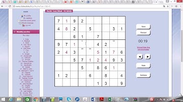 Solving sudoku in less than 1 minute
