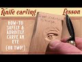 How To Carve an Eye! (Knife-Carving Lesson)