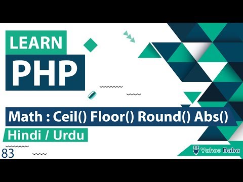 Php Math Ceil Floor Round Abs Functions Tutorial In Hindi