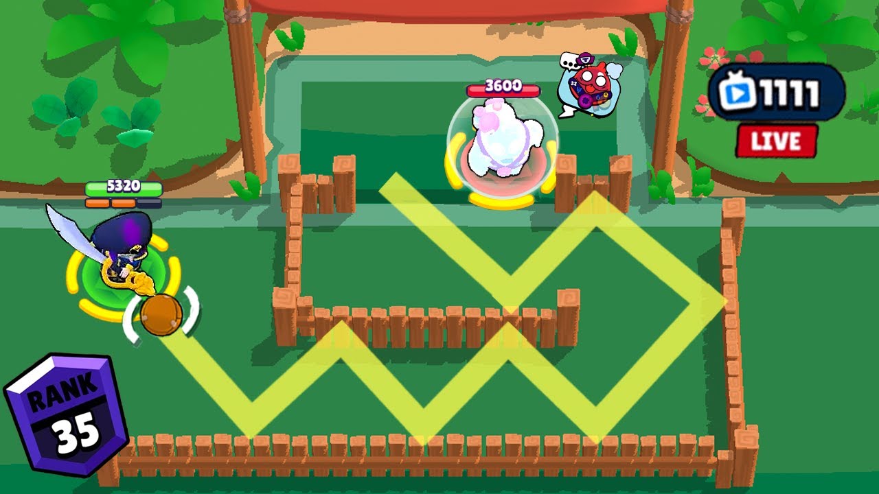 GOD TRICKSHOTS RANK 35 | Brawl Stars Funny Moments & Glitches & Fails 