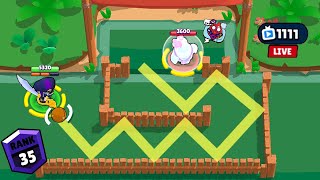 GOD TRICKSHOTS RANK 35 | Brawl Stars Funny Moments & Glitches & Fails #426