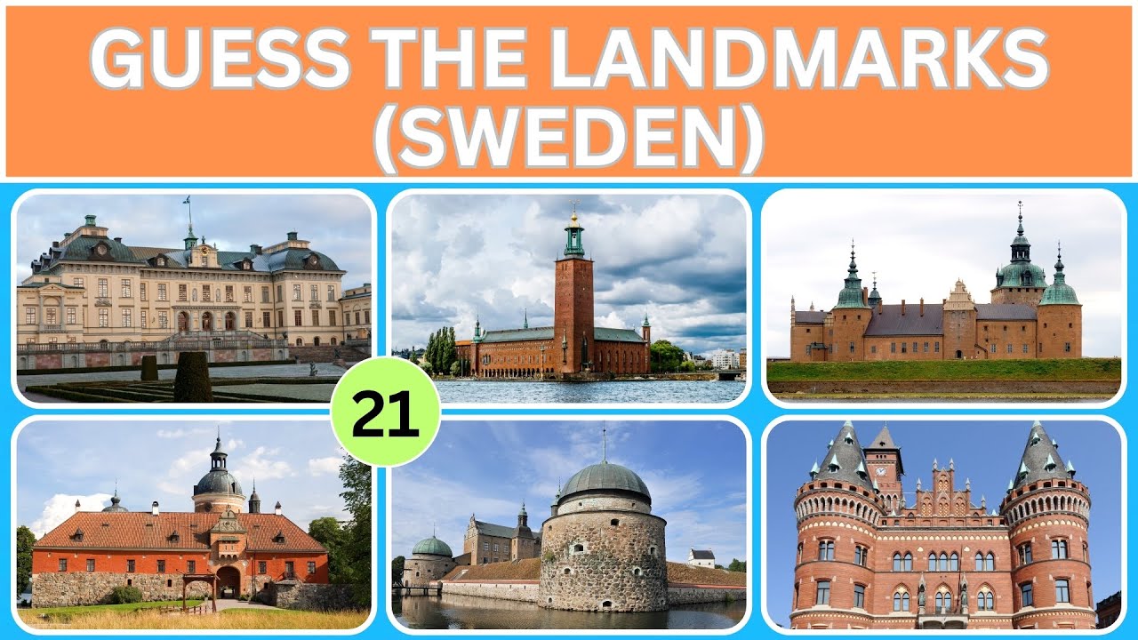 "Famous Swedish Landmarks: Can You Guess Them All?"