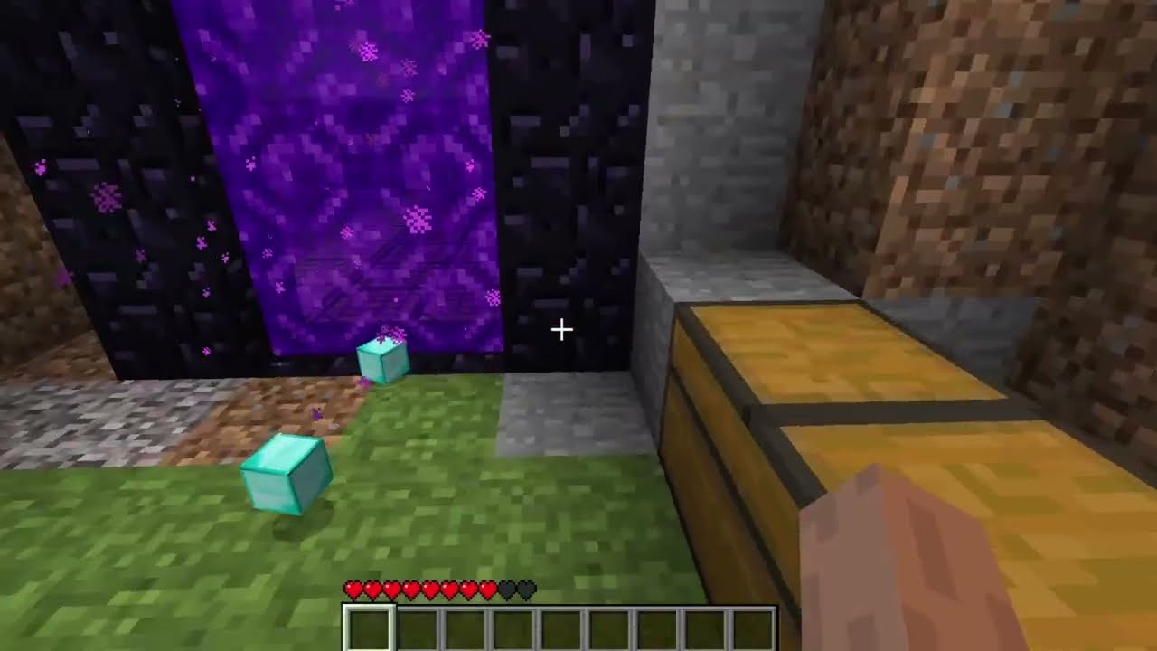 Nether Duplication glitch Minecraft (beta 1.7.3)
