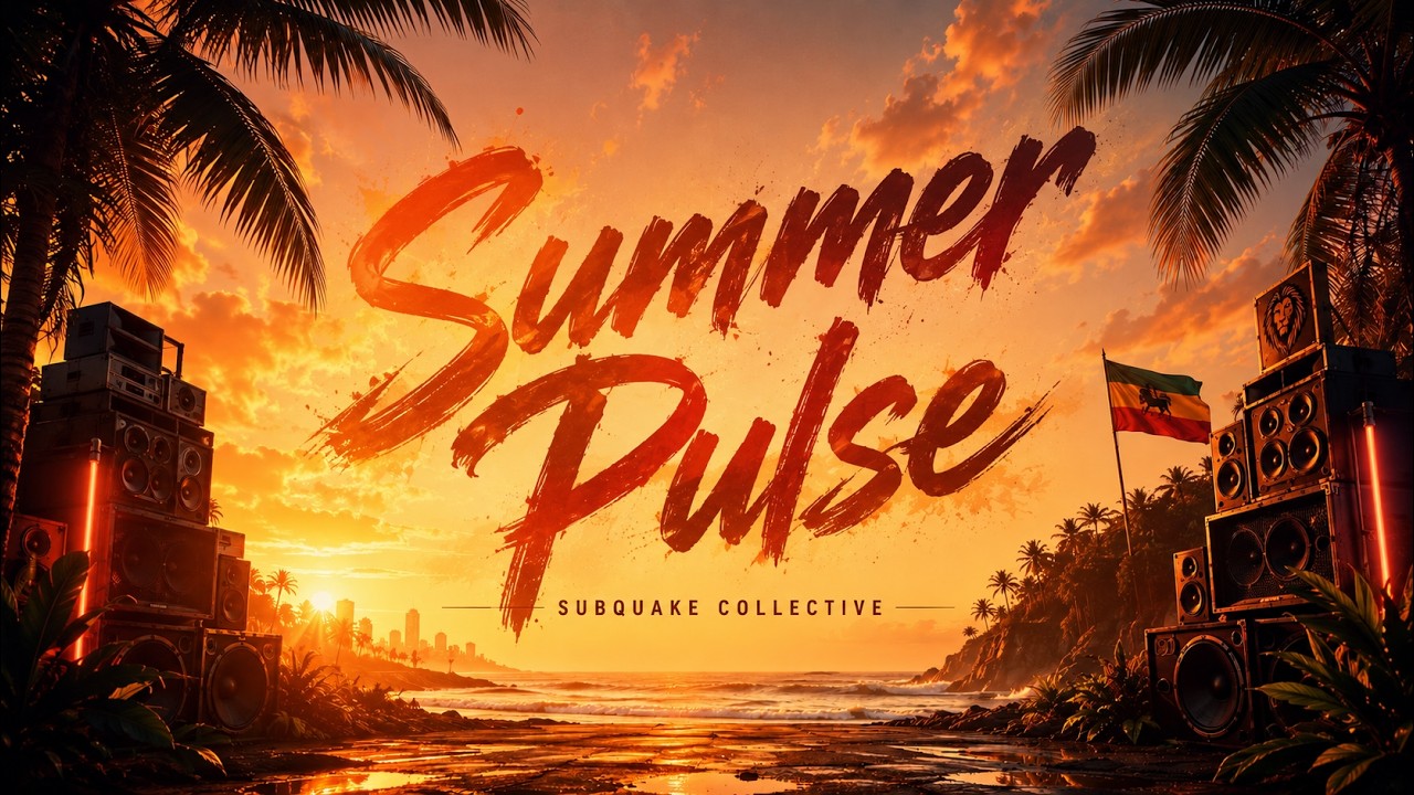 Summer Pulse 🌴 | Emotional Drum & Bass x Jungle x Reggae DnB | Official Music Visualizer (4K)