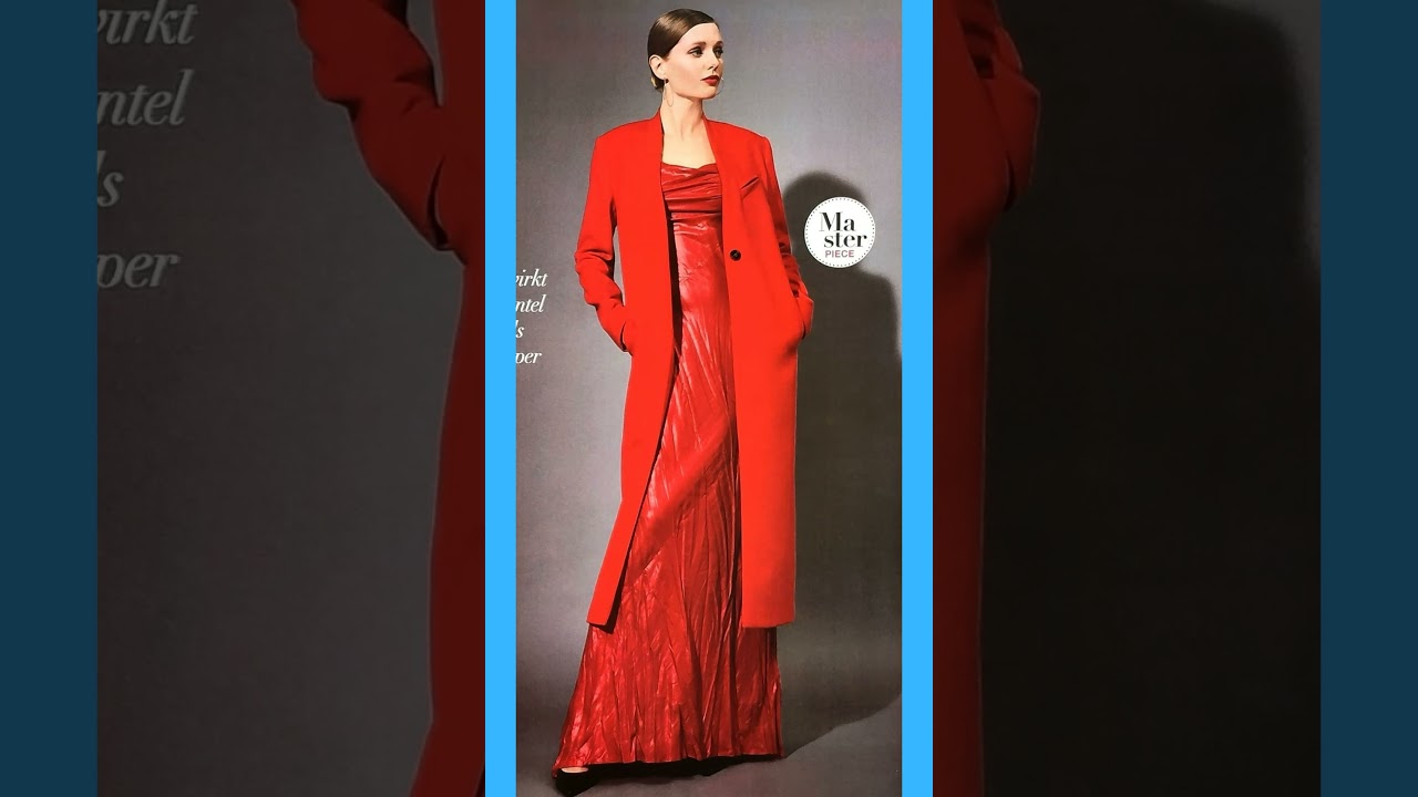 BURDA STYLE❤️08/2024💃LADY IN RED💃MODE-KLASSIKER💎ОДЕЖДА ДЛЯ ДОМА 