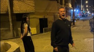IRL nos fuimos a comprar los anticuchos pa la sazon