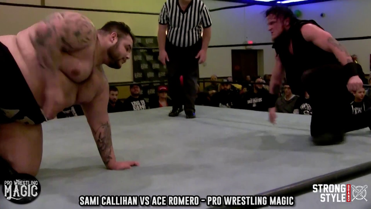 Sami Callihan & Ace Romero went to war - Pro Wrestling Magic - Indy Wrestling