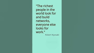 Robert Kiyosaki’s Secret to Success: Building Networks, Not Just Finding Work