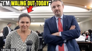 She Says NO To Judge Then Instantly Regrets It
