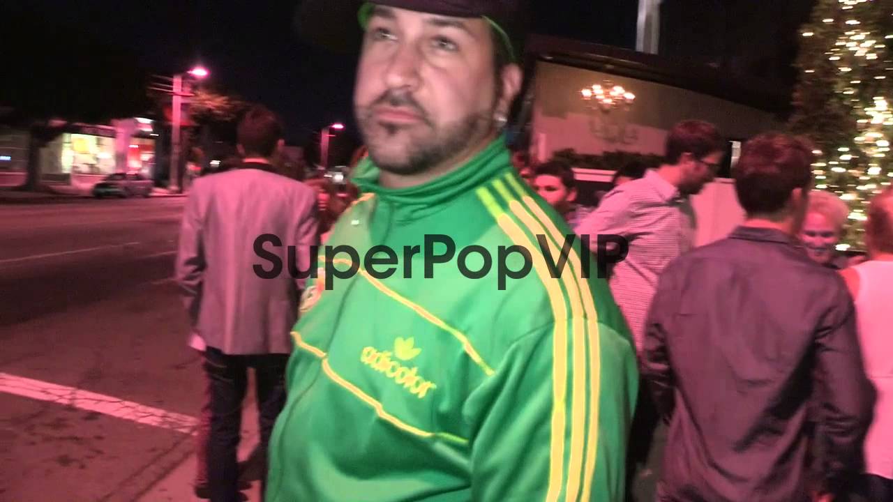 Joey Fatone at STK in West Hollywood, 10/16/12