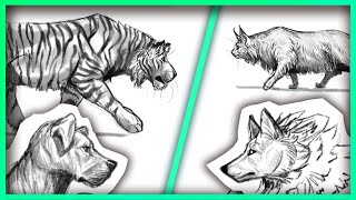 IMPARA A DISEGNARE CANI E GATTI! (Tutorial di disegno di animali con Photoshop) screenshot 1