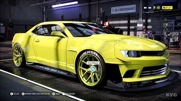 Need for Speed Heat - Chevrolet Camaro Z28 2014 - Customize | Tuning Car (PC HD) [1080p60FPS]