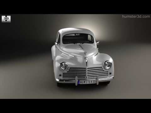 プジョー 203 1948年 3Dモデル - ダウンロード Sedan オン 3DModels.org