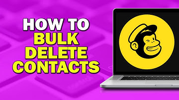How To Bulk Delete Contacts In MailChimp (Quick Tutorial)