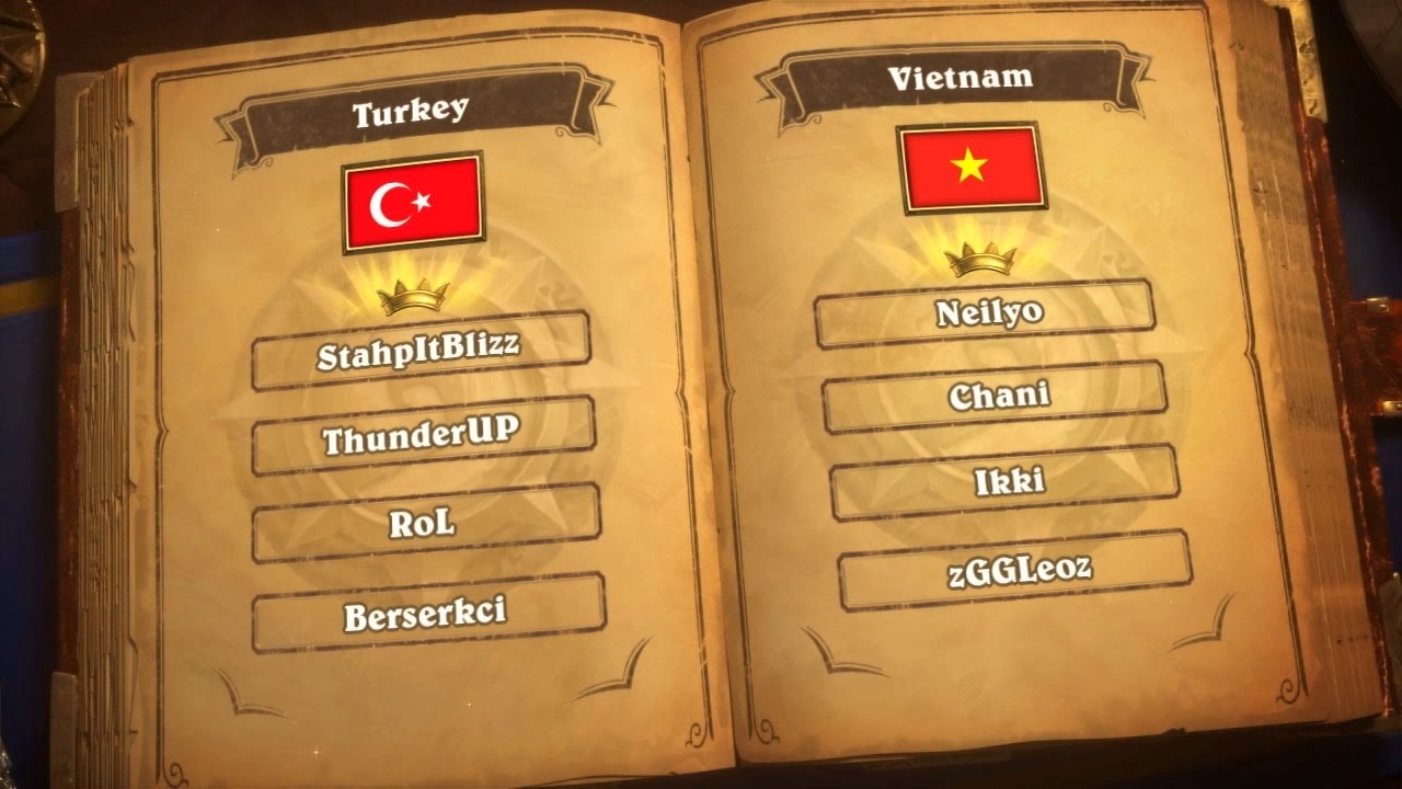 Turkey vs. Vietnam - Group G - Match 2 - 2017 Hearthstone Global Games  - Week 2