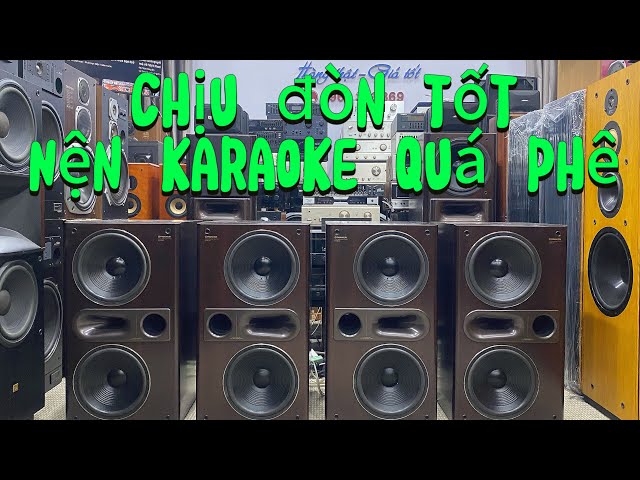 PIONEER S HE 10 - S HE 100 - CHỊU ĐÒN TỐT KARAOKE PHÊ LÒI - YouTube