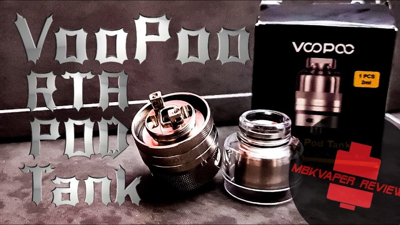 VooPoo RTA Pod Tank