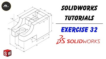 Solidworks Tutorial for Beginners Exercise 32 | Solidworks Tutorials 2024 | Mechanical dot com