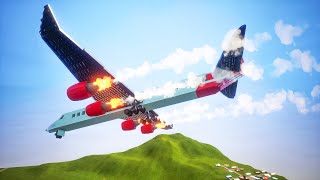 Lego Airplane Crashes #3 | Brick Rigs