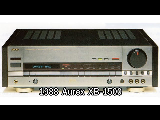 ◇ Aurex オーレックス XB-1500 アンプ 中古 現状品 240709M5681