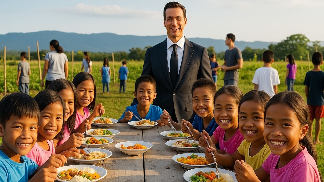 WHAT IF BILLIONAIRE ENDED WORLD HUNGER TOMORROW... AND NO CHILD EVER CRIED FROM HUNGER AGAIN?