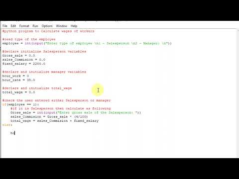 python program to Calculate wages of workers