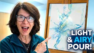 601. Negative Space Fluid Art: Light, Airy, and Intentional!!