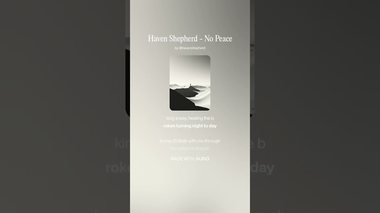 Haven Shepherd - No Peace