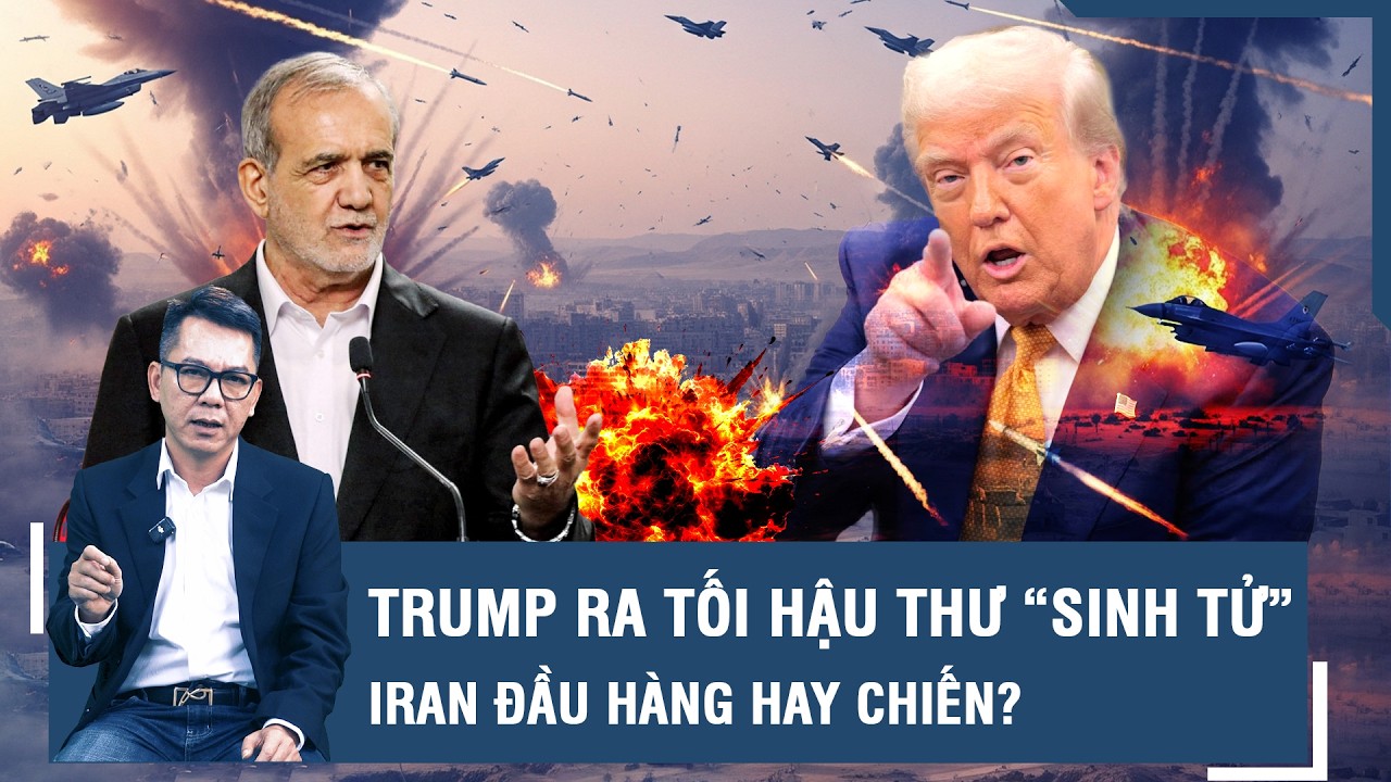 SỐC: Ông Trum ra tối hậu thư “chết người”, Iran chọn chiến tranh? | Bình Quân sự