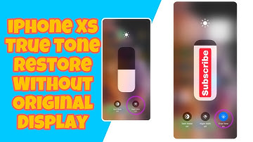 How to restore True Tone on iPhone without original screen