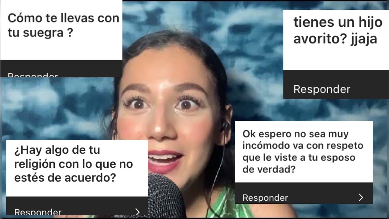 ASMR Q&A preguntas INCÓMODAS voz combinada