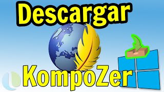 📥 Cómo DESCARGAR Kompozer  para PC en ESPAÑOL ▶ Instalar Kompozer para Windows 10 Usitility1