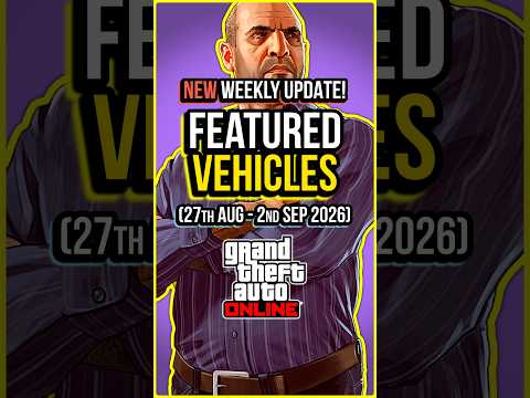 GTA Online Weekly Update | Featured Vehicles (NEW) #shorts #gtaonline #gtaupdate