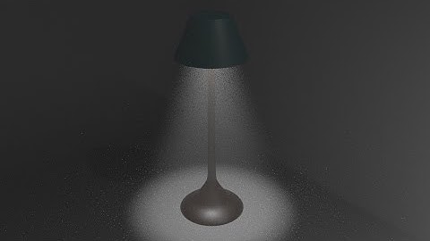 A simple tall lamp tutorial