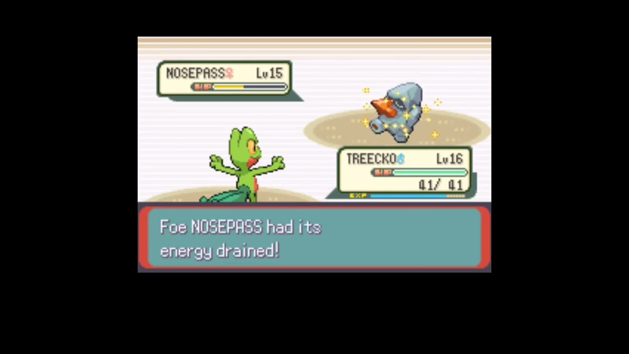 Pokemon Emerald: RustBoro Gym Leader Roxanne (Full Battle)