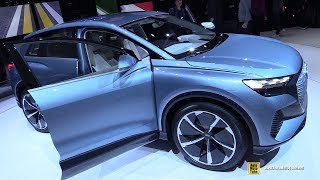 Audi e-Tron Q4 Concept - Walkaround - 2019 Geneva Motor Show