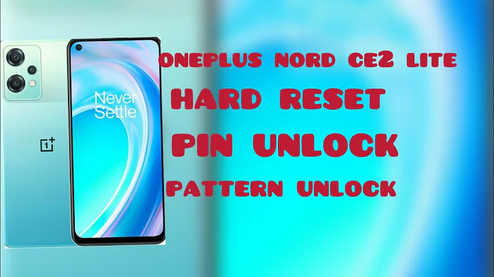 oneplus nord ce2 lite hard reset #pin unlock##pattern unlock very easy methad