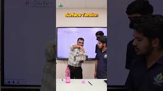 Surface Tension Explained | Science Experiment 🤯#SurfaceTension #Physics #shortvideo #royalinstitute