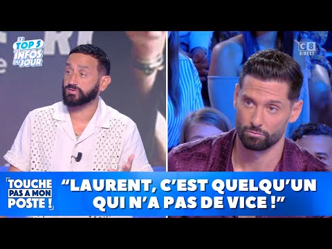 Cyril Hanouna défend Laurent Ruquier et lui rend un bel hommage !