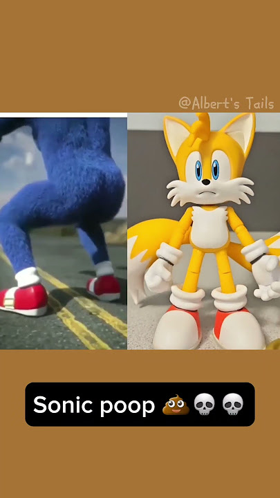 Tails Watches Sonic poop #shorts