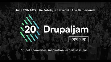 Drupaljam :open up - the 20th anniversary
