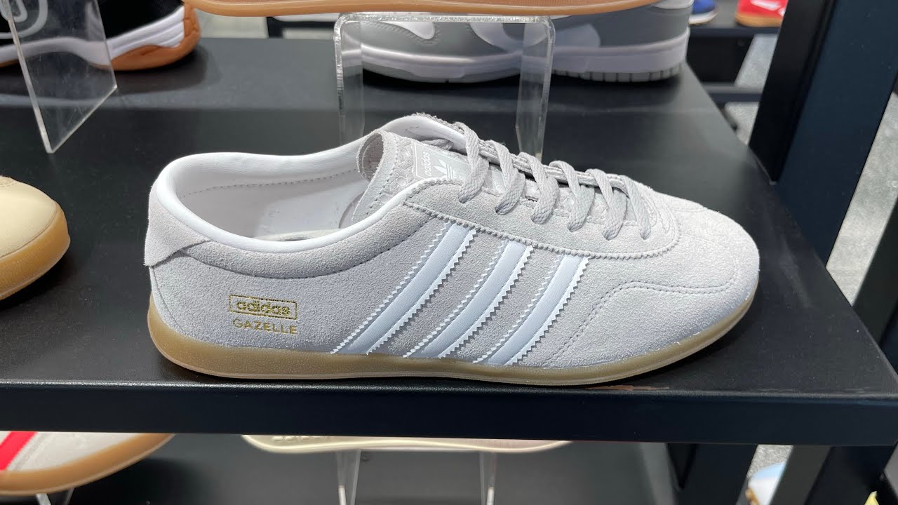 Adidas Gazelle Lo Pro (Grey Two/ Cloud White/ Gum) - Style Code: JS4516