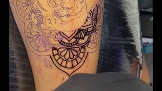 GEOMANDALA TATTOO by damik tattoo