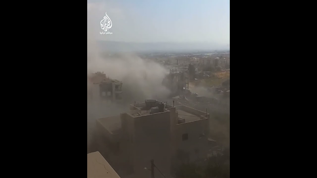 "صارت على الأرض".. غارة إسرائيلية على بلدة الكرك بمدينة زحلة شرقي لبنان