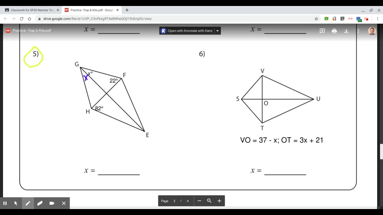 Kite Test Math Video 1 - Kite Math - YouTube